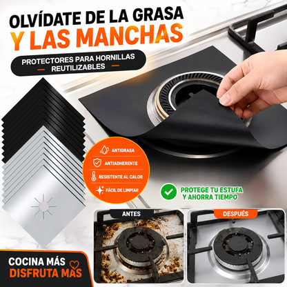 Protectores Antigrasa para Hornillas